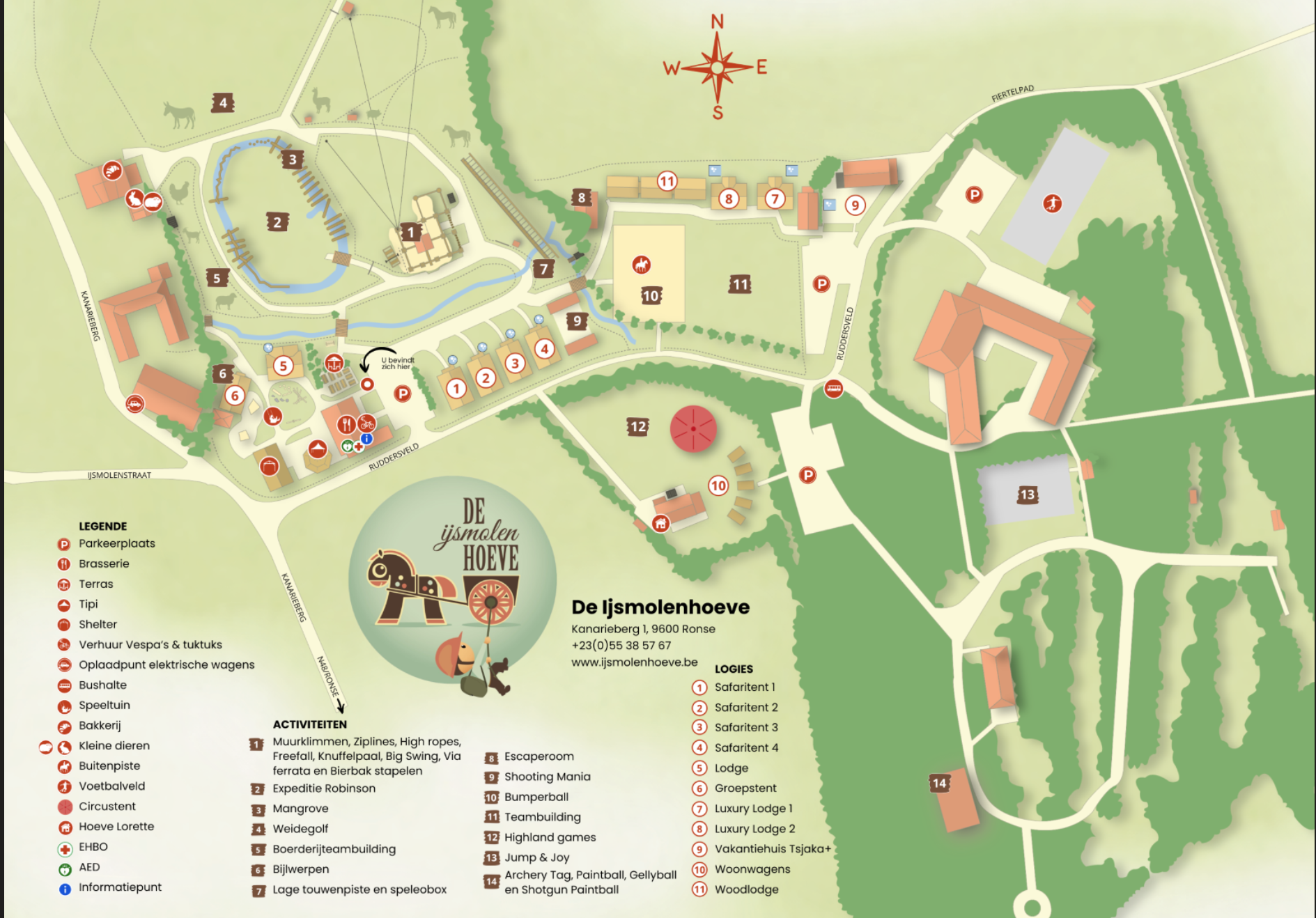Plattegrond De Ijsmolenhoeve